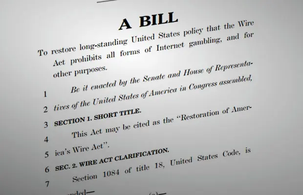 Restoration of America's Wire Act
