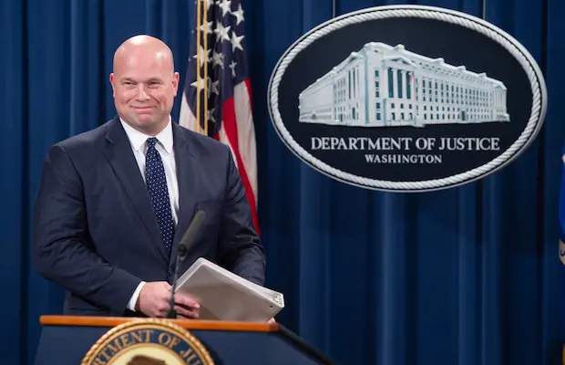 Matthew Whitaker Wire Act