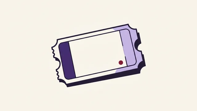 Online lottery section illustration