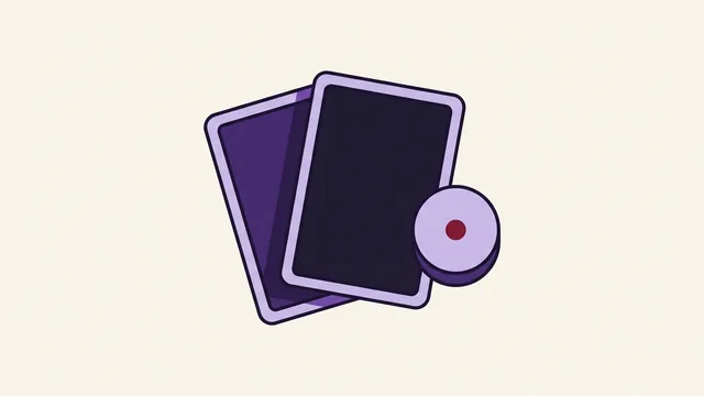 Online poker section illustration